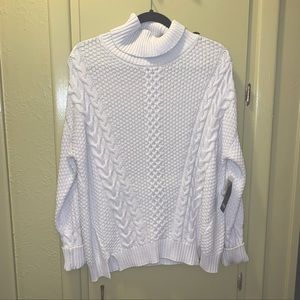 Knit Turtleneck Sweater NWT